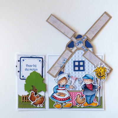 PS8058 - Marianne Design - Windmill - Vacances - Detail 1