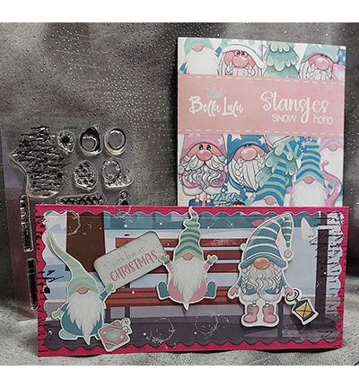 3002-0122 - Bella Lulu - Bella Lulu Grunge - Bella Lulu, Clear Stamp - Detail 1