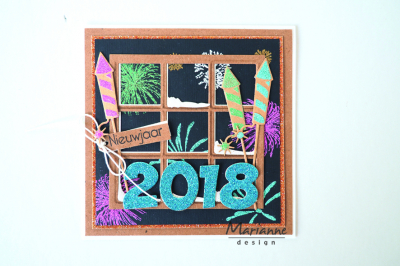 COL1347 - Marianne Design - Party numbers - Collectables - Detail 2