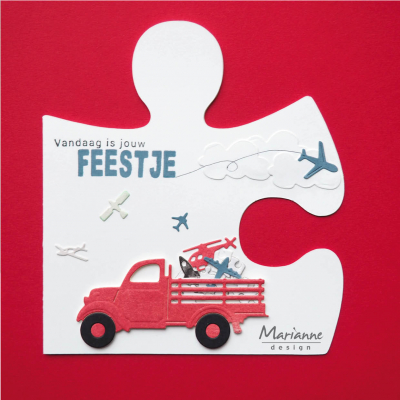 PS8052 - Marianne Design - Puzzle - Puzzle - Detail 1