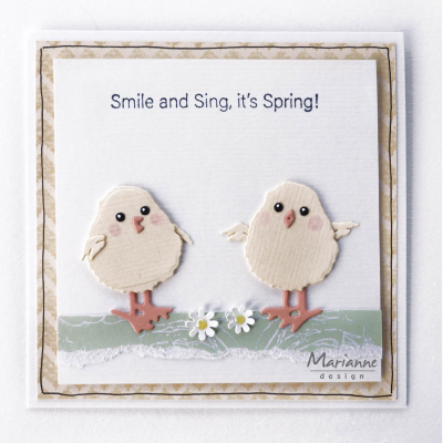 CS1045 - Marianne Design - Marleen's Hallo Fruhling & Oster - Textes - Detail 1
