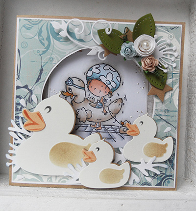 LR0333 - Marianne Design - Rubber Duck - Animaux - Detail 1