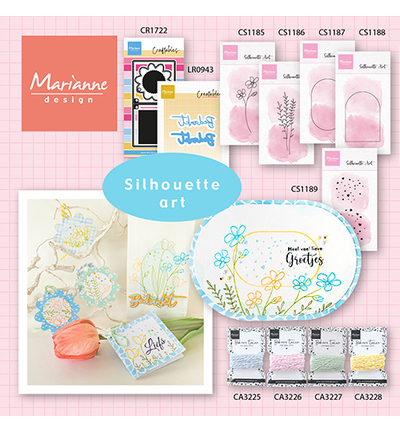 CR1722 - Marianne Design - Flower tag - Cadres, Etiquettes, Billets - Detail 1