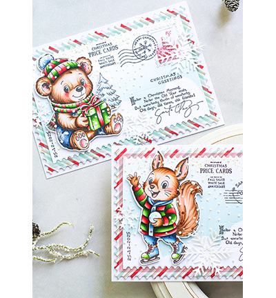 SL-ES-STAMP894 - StudioLight - Winter bear Essentials nr.  894 - Noël, hiver - Detail 2