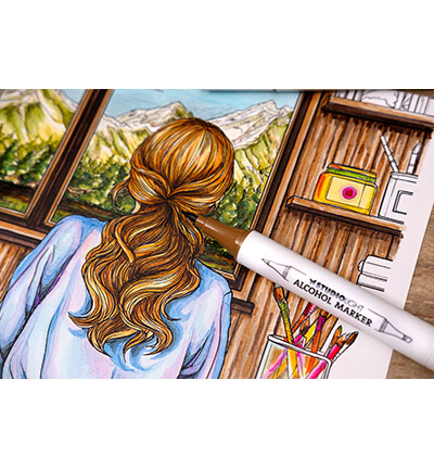 SL-CO-MARK38 - StudioLight - Alcohol Markers Sunset Essentials nr. 38 - Alcohol markers Studio Light - Detail 1