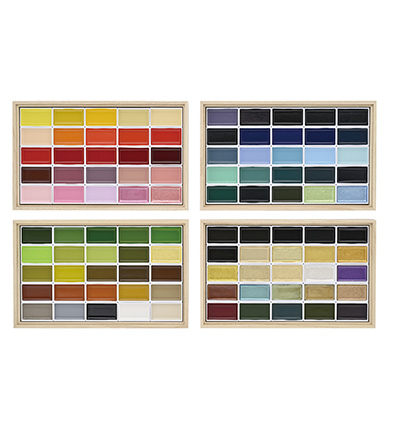 MC20/100WD4 - Kuretake / ZIG - Gansai Tambi 100 Color Set 4, Limited Edition 2025 - Gansai Tambi Limited Edition - Detail 2