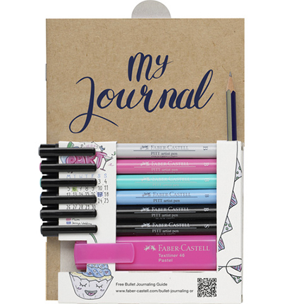 FC-267125 - Faber Castell - Bullet Journaling FC 9 pièces avec guide gratuit - PITT artist Handlettering - Detail 1 FC-267125 - Faber Castell - Bullet Journaling FC 9 pièces avec guide gratuit - PITT artist Handlettering - Detail 1