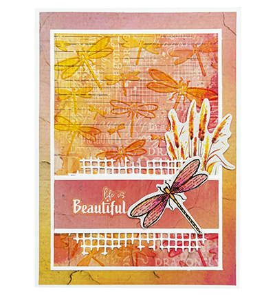 HE-DD-DCPP404 - Hazel Eaton - Paper elements Dragonfly Dreams nr. 404 - Die-Cut Paper Pad - Detail 2