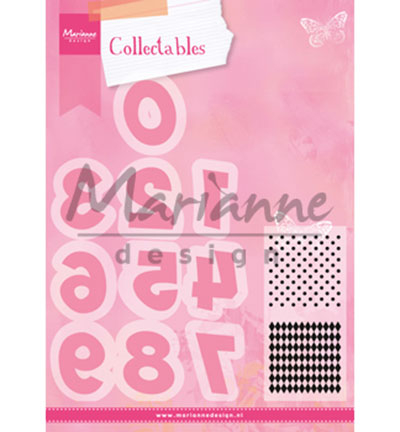 COL1347 - Marianne Design - Party numbers - Collectables - Detail 4