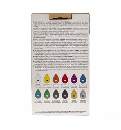 757-481 - Pebeo - Set Exploration, Shimmer - SetaColor set - Detail 2