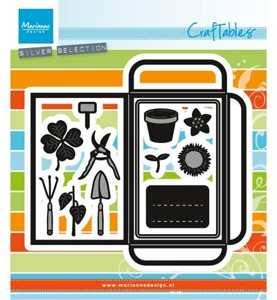 CR1395 - Marianne Design - Seed pocket & garden tools - Craftables - Detail 3