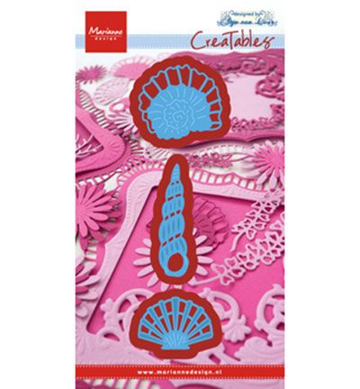 LR0471 - Marianne Design - Anja's Shells - Creatables - Detail 3