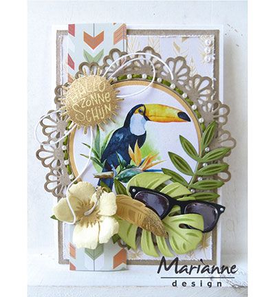 CR1414 - Marianne Design - Twine circle - Craftables - Detail 5