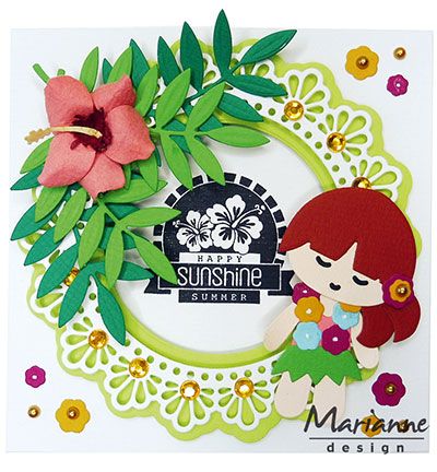 CR1414 - Marianne Design - Twine circle - Craftables - Detail 10