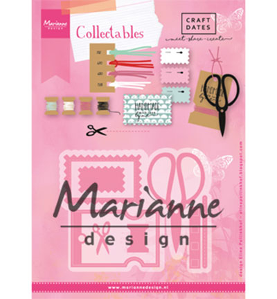 COL1445 - Marianne Design - Eline's craft dates - Cadres, Etiquettes, Billets - Detail 5