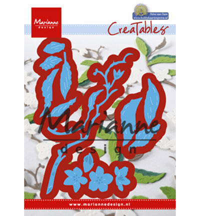 LR0512 - Marianne Design - Petra's apple blossom - Creatables - Detail 2