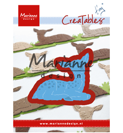 LR0514 - Marianne Design - Tiny's baby deer - Creatables - Detail 2