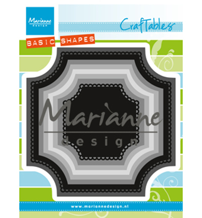 CR1438 - Marianne Design - Basic square - Craftables - Detail 2