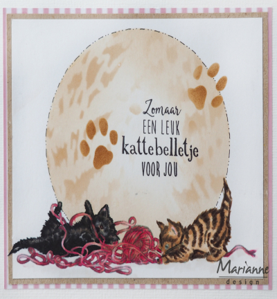 TC0873 - Marianne Design - Tiny's Border - kittens - Animaux - Detail 1