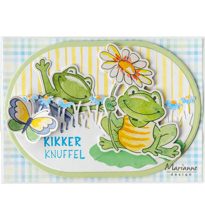 COL1582 - Marianne Design - Eline's Frogs - Animaux - Detail 5