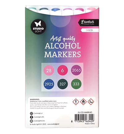 SL-CO-MARK40 - StudioLight - Alcohol Markers Disco Essentials nr. 40 - Alcohol markers Studio Light - Detail 3