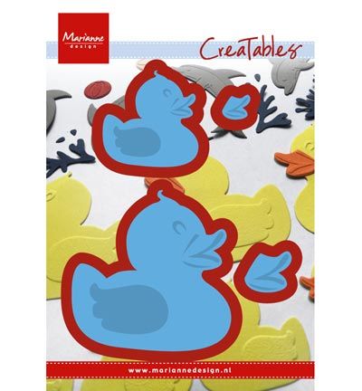 LR0333 - Marianne Design - Rubber Duck - Animaux - Detail 2