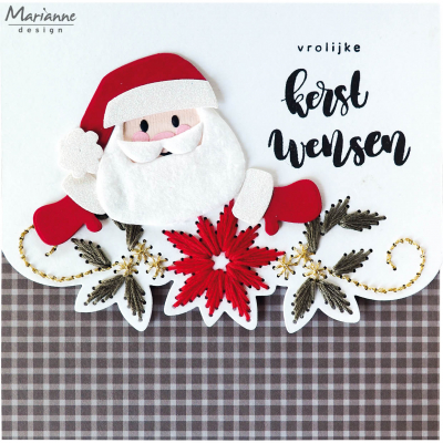 COL1477 - Marianne Design - Eline's Santa Xmas - Noël, hiver - Detail 3