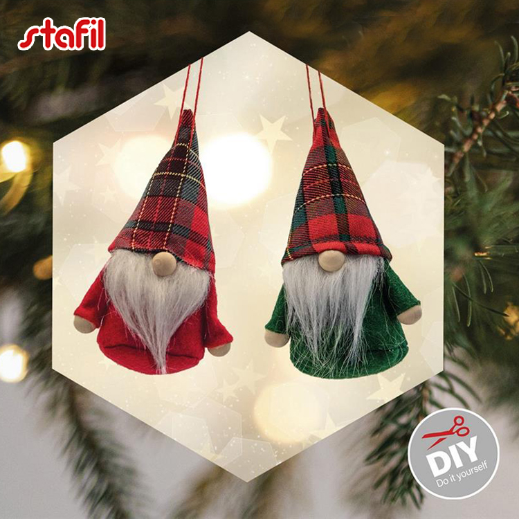 Stafil Kits DIY avec de jolies petites poupées, du fil de jute et de la corde tressée de Stafil